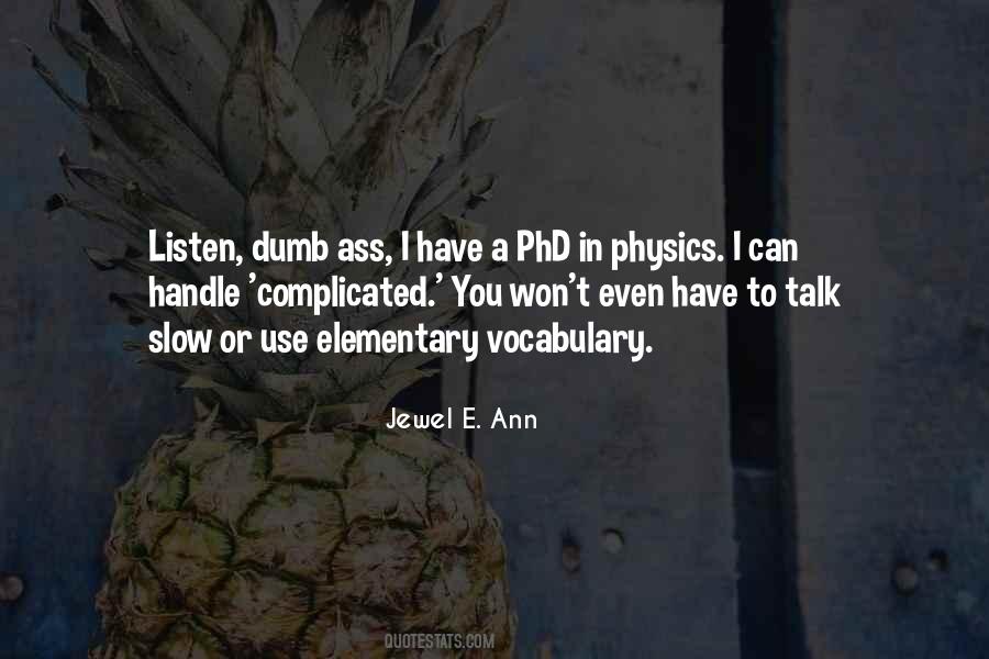 Quotes About A Phd #1263117