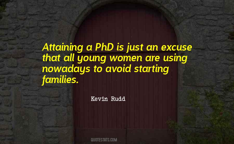 Quotes About A Phd #175146