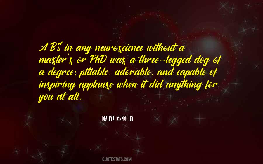 Quotes About A Phd #843880