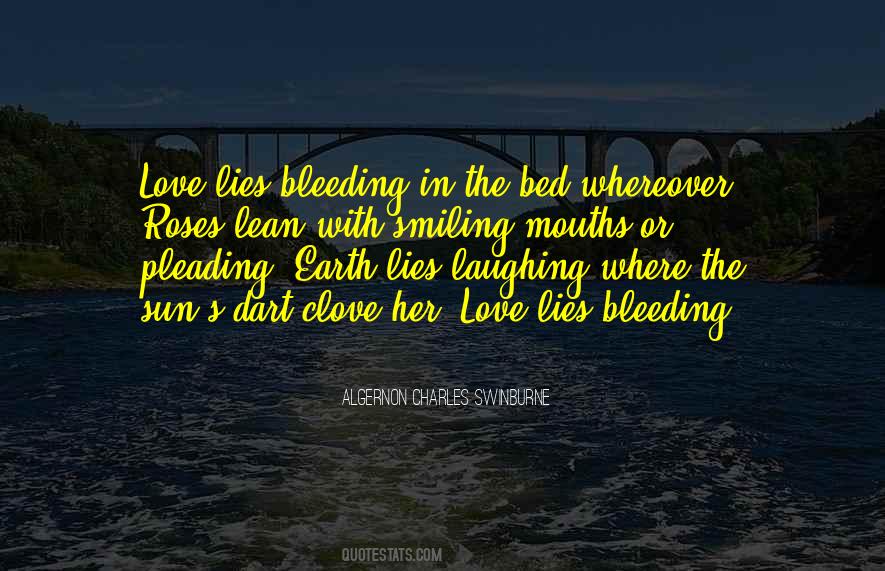 Quotes About Bleeding Love #812632