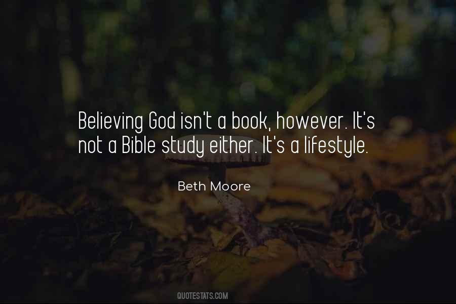 Quotes About Believing In The Bible #550315