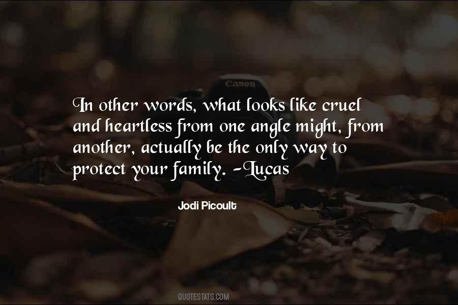 Quotes About Cruel Words #858312