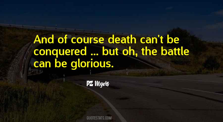 Quotes About Glorious Death #720427