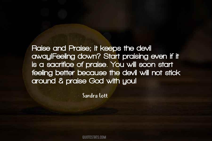 Quotes About God And The Devil #386338