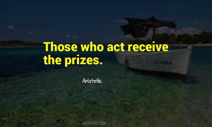 Quotes About Prizes #1841521