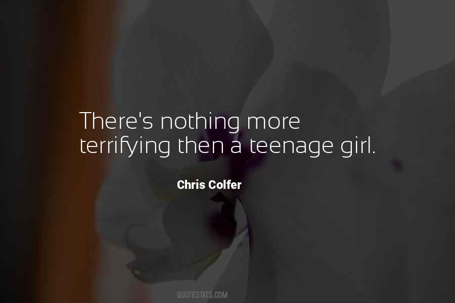 Quotes About A Teenage Girl #1725532