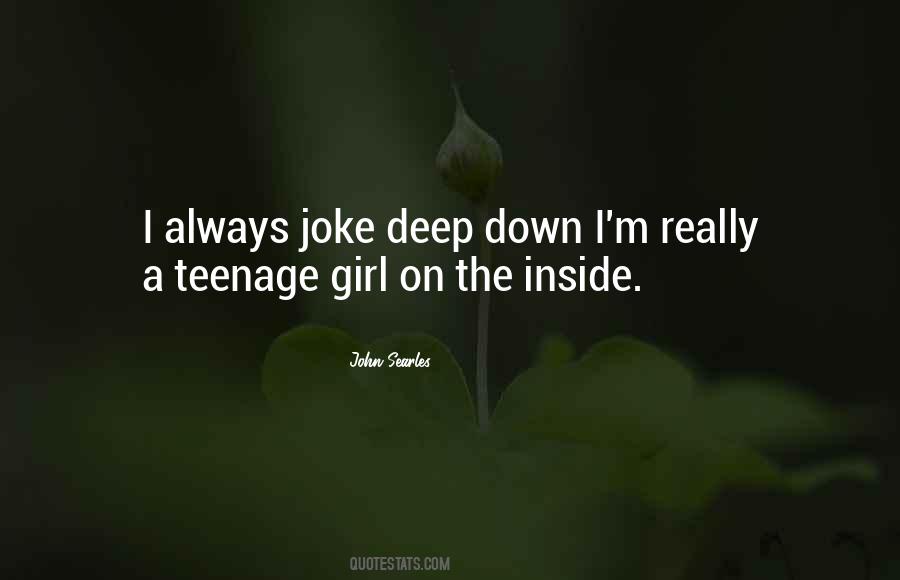 Quotes About A Teenage Girl #307962