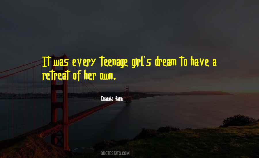 Quotes About A Teenage Girl #884195