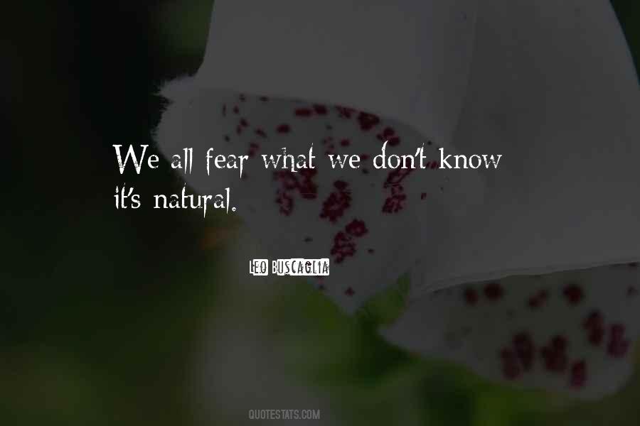 Quotes About What We Don't Know #1250083