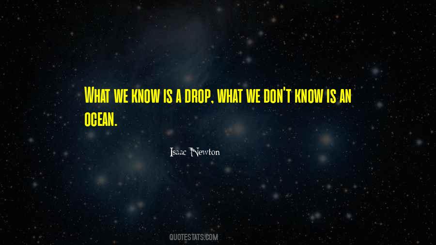 Quotes About What We Don't Know #1513330