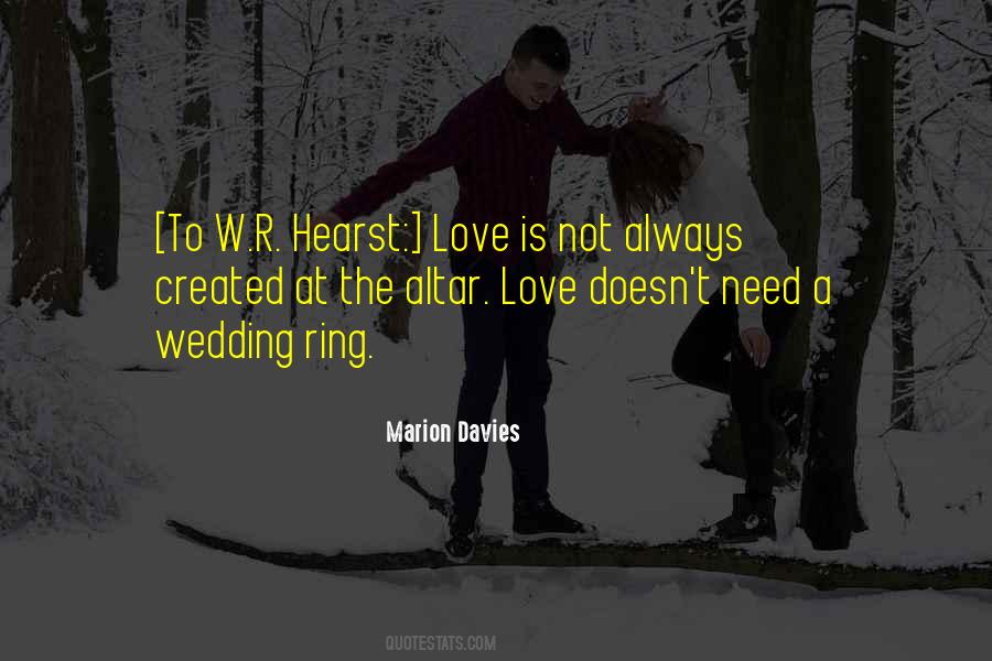 Quotes About The Wedding Ring #333265