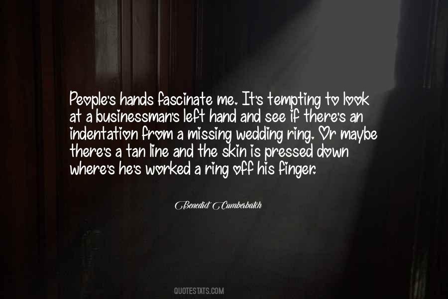 Quotes About The Wedding Ring #93936