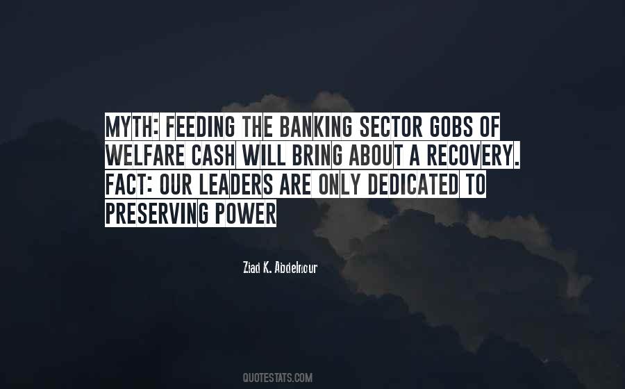 Quotes About Banking Sector #47481