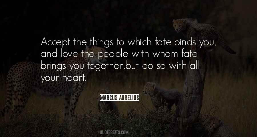Love Which Binds Quotes #228870