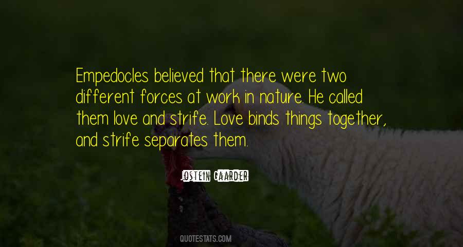 Love Which Binds Quotes #331161