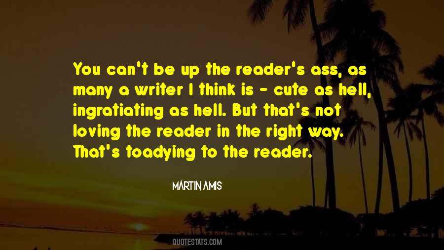 To The Reader Quotes #1336170