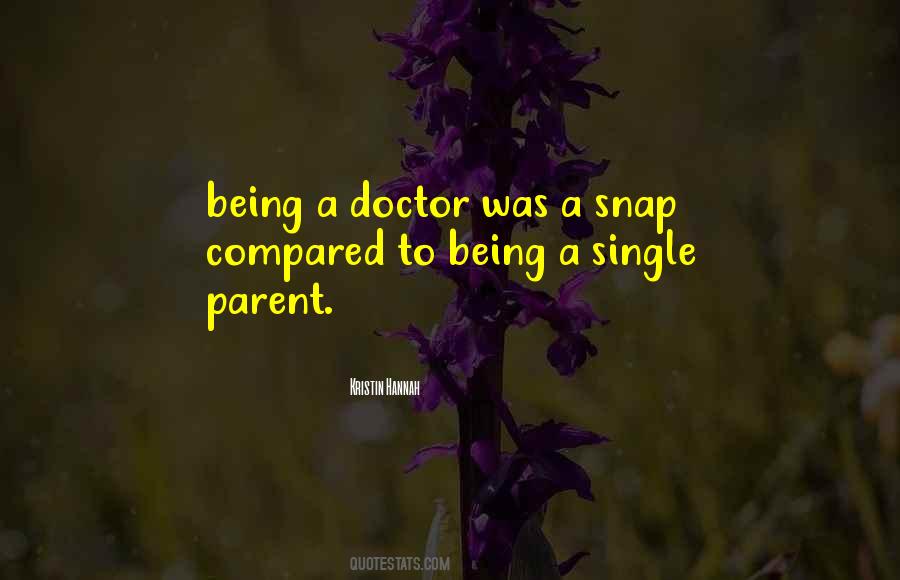 Quotes About Being A Single Parent #1174657