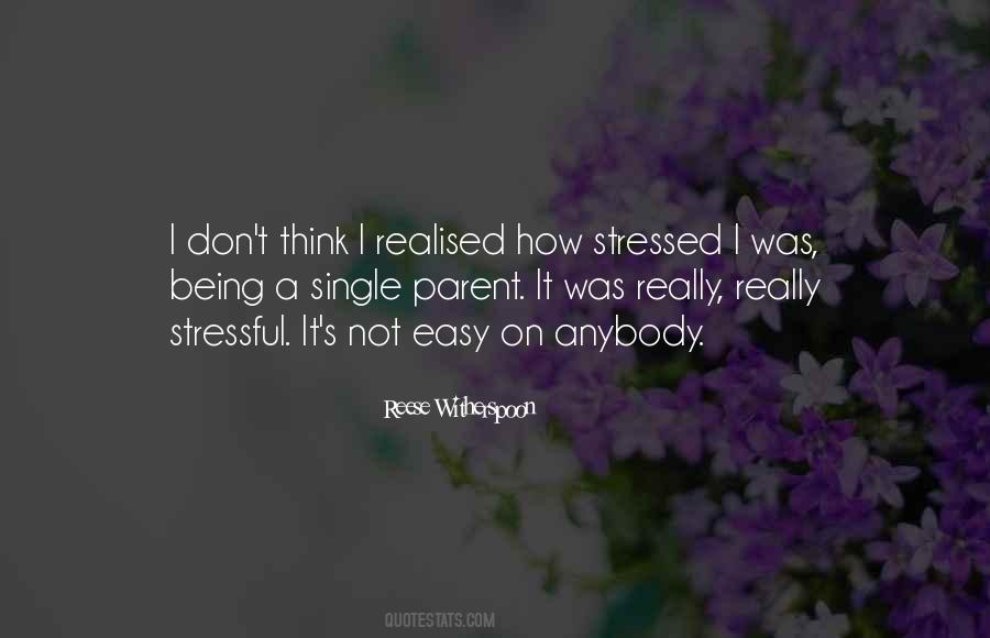 Quotes About Being A Single Parent #91210