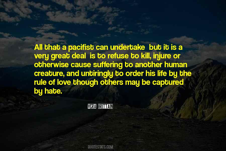 Love Though Quotes #1859808