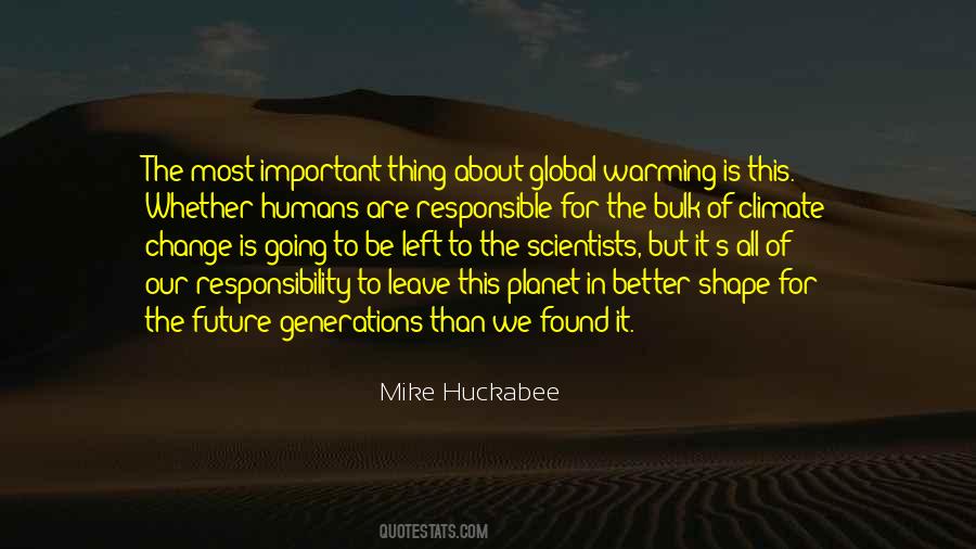 Quotes About Global Warming #1021985