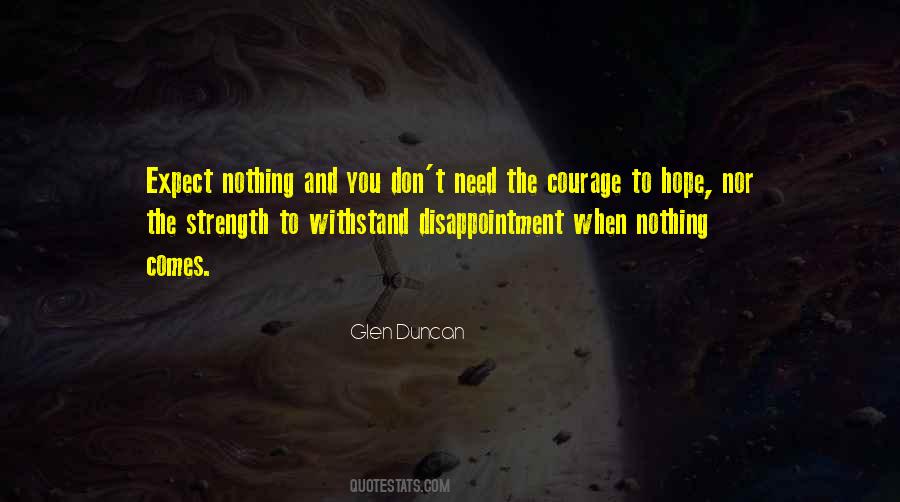 Quotes About Disappointment And Hope #1009021