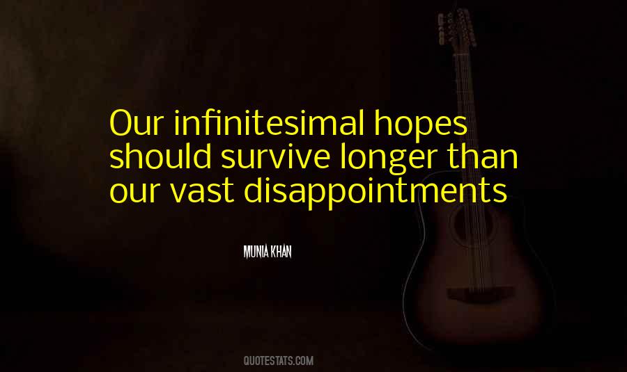 Quotes About Disappointment And Hope #156465
