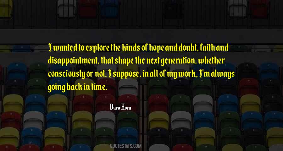 Quotes About Disappointment And Hope #1689361