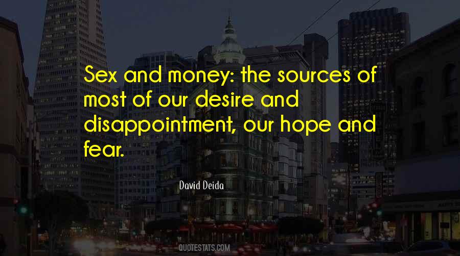 Quotes About Disappointment And Hope #1776649