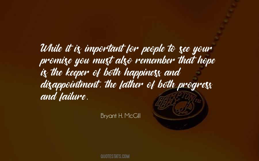 Quotes About Disappointment And Hope #61384