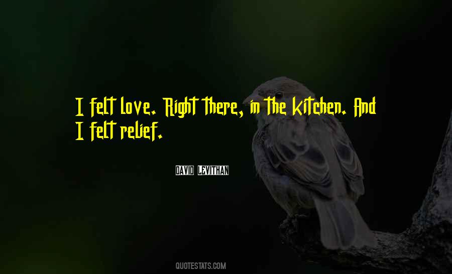Felt Love Quotes #971230