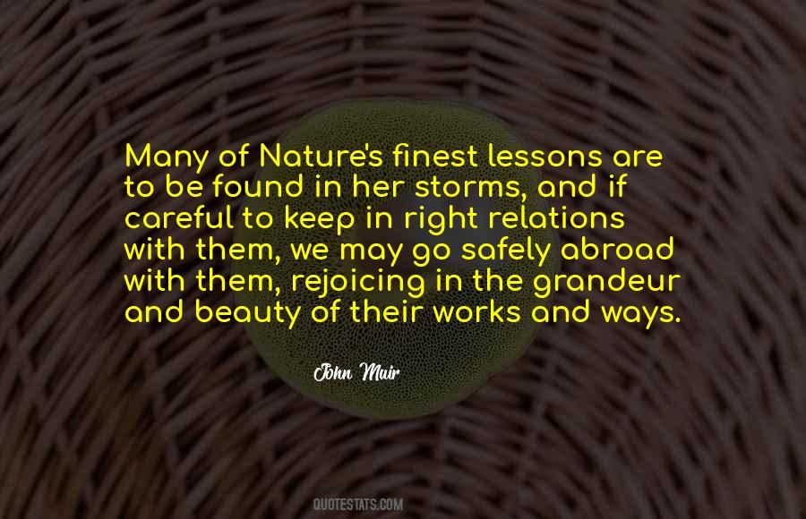 Quotes About Beauty In Nature #146618