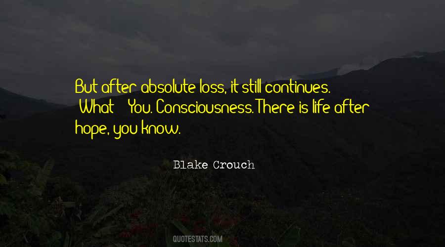 Quotes About Loss Hope #613245