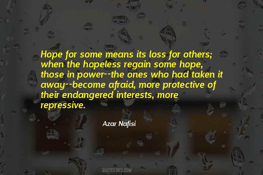 Quotes About Loss Hope #640591