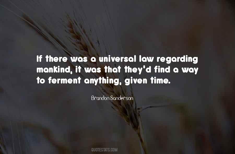 Universal Law Quotes #1022838