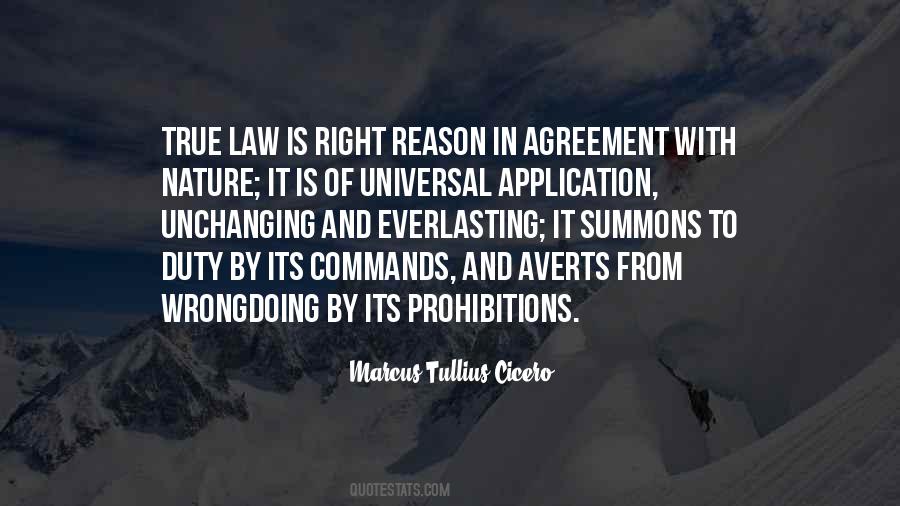 Universal Law Quotes #288904