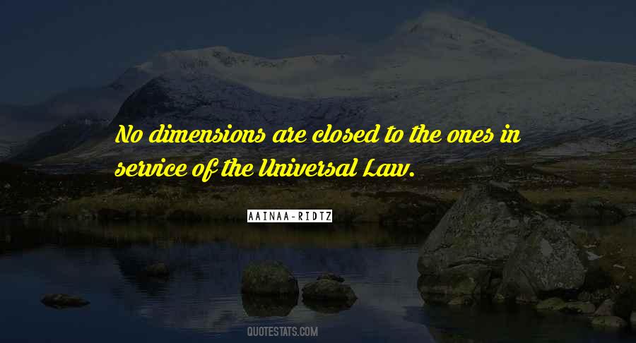 Universal Law Quotes #797605