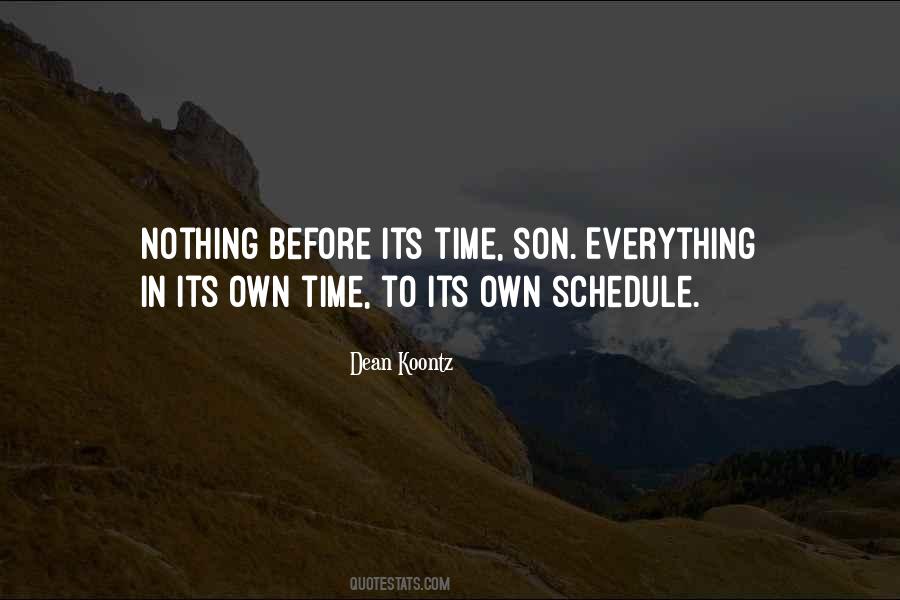 Own Time Quotes #1779958