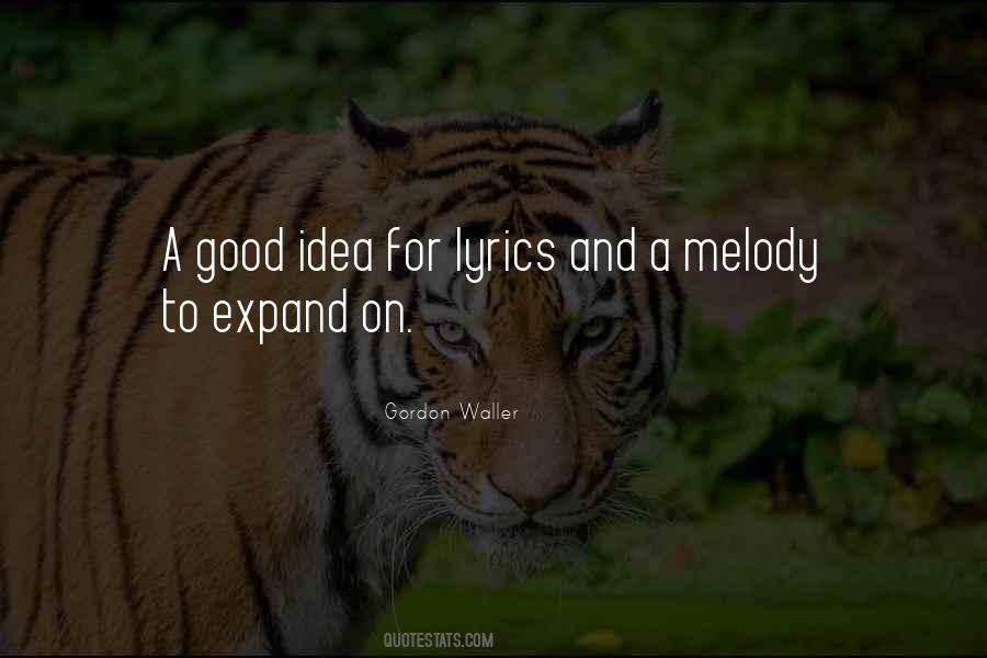 Lyrics For Quotes #118294