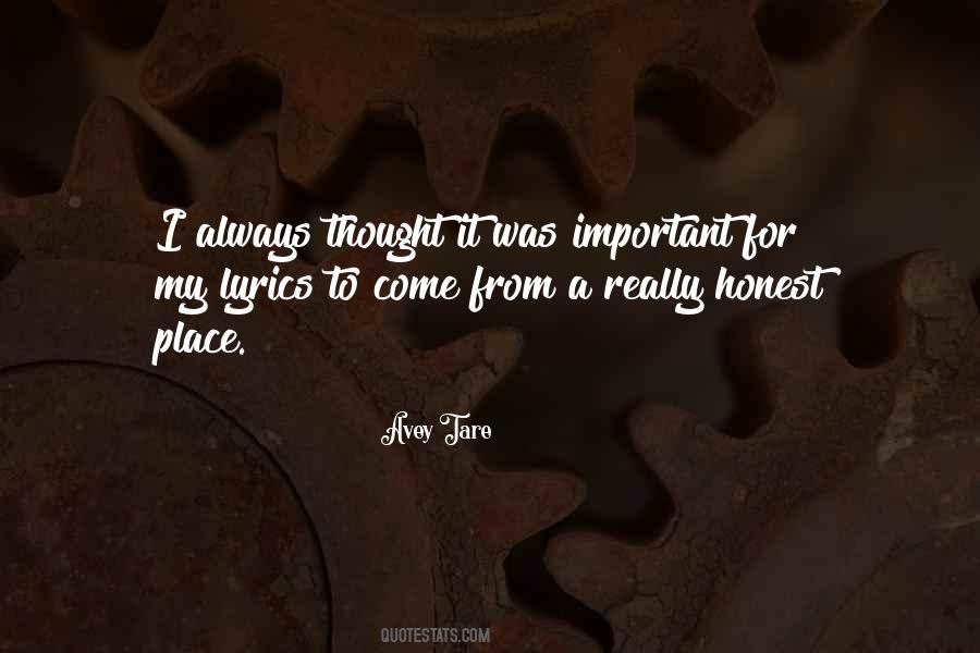 Lyrics For Quotes #455960