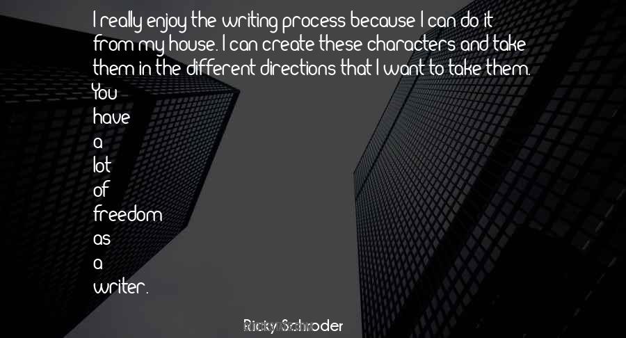 Quotes About Writing Characters #125899