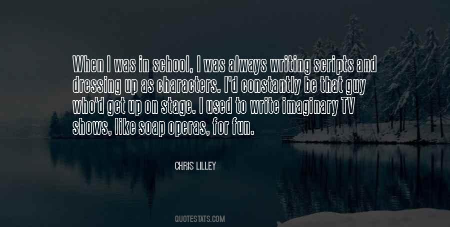 Quotes About Writing Characters #139839