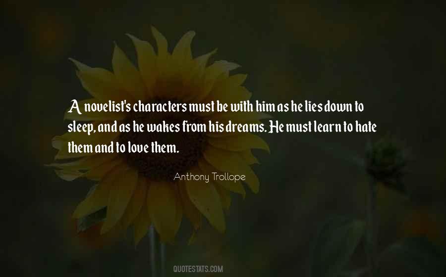 Quotes About Writing Characters #172189