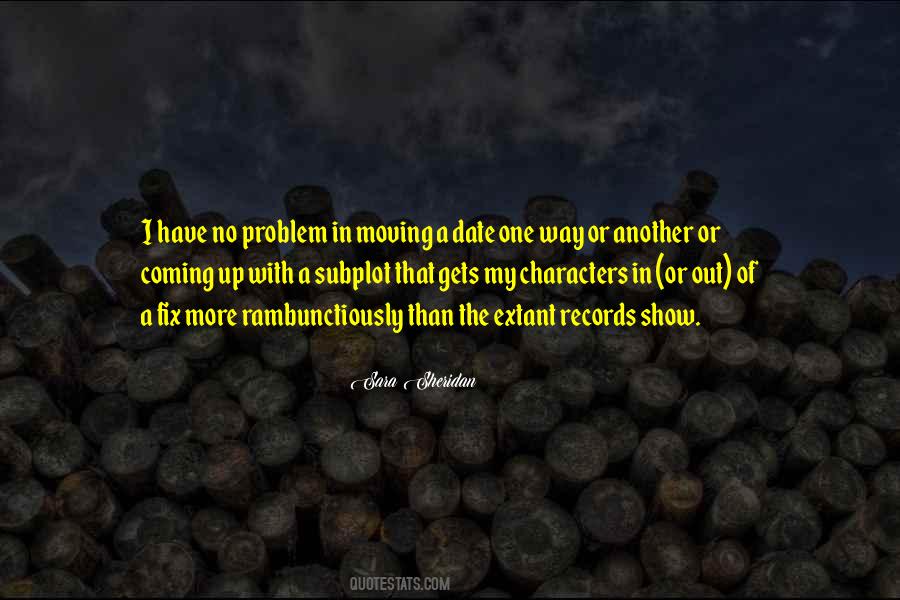 Quotes About Writing Characters #268124