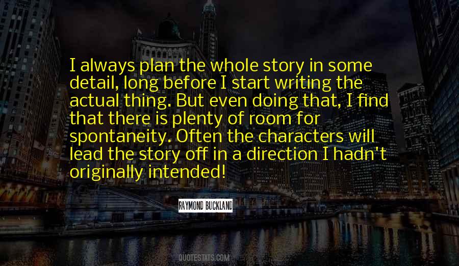 Quotes About Writing Characters #29374
