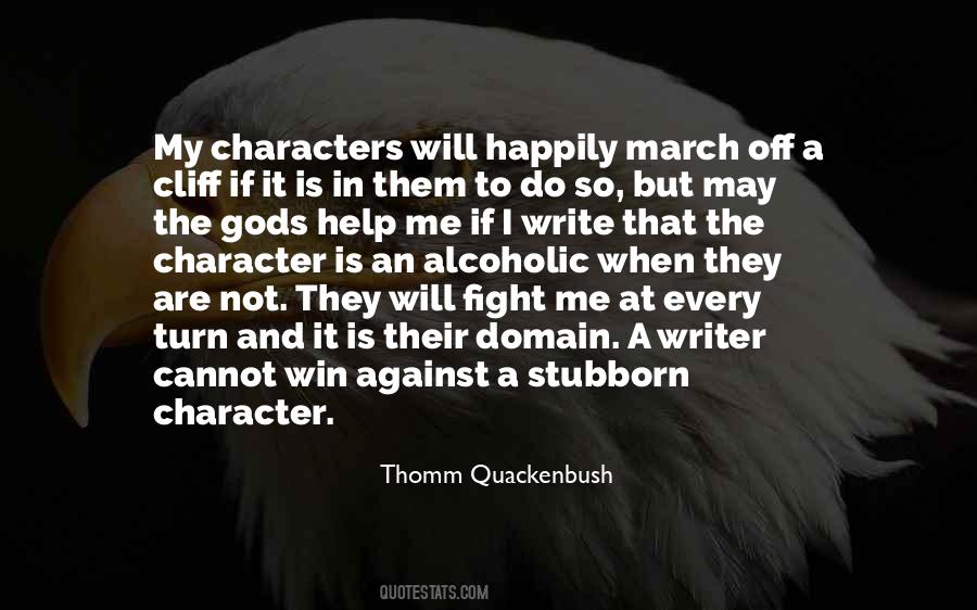 Quotes About Writing Characters #303711