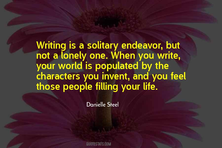 Quotes About Writing Characters #326832