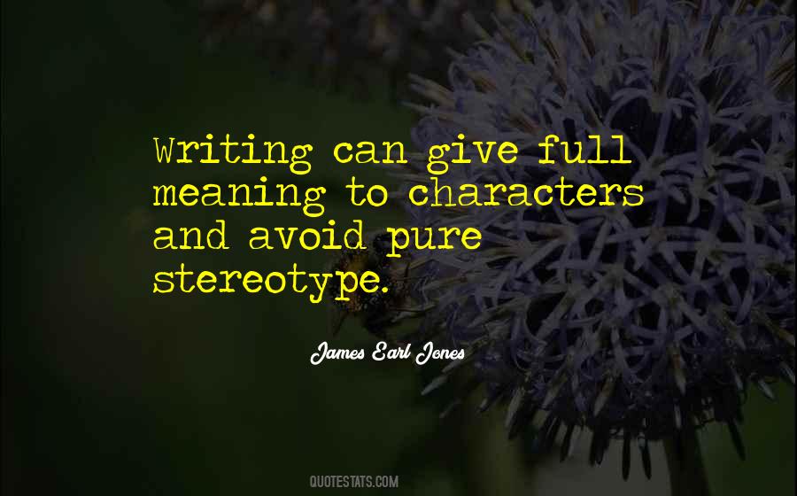 Quotes About Writing Characters #42862