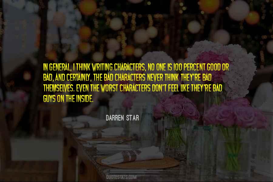Quotes About Writing Characters #891674