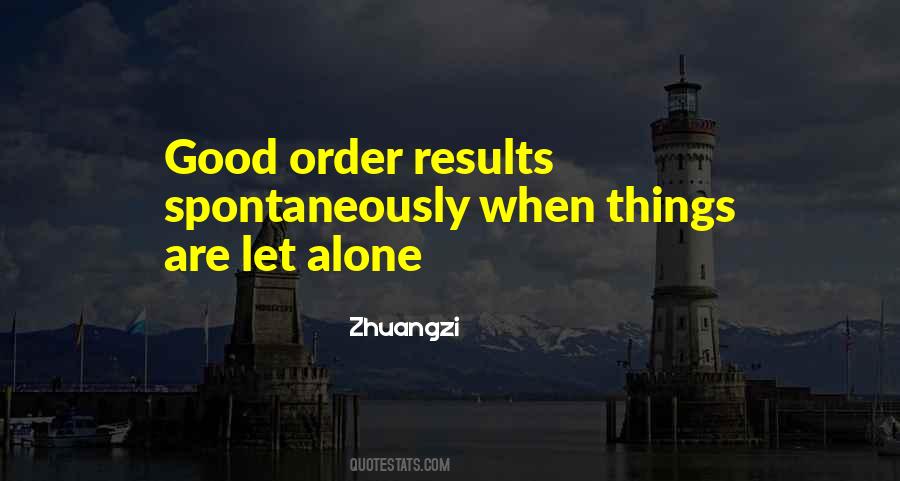 Good Order Quotes #1525720