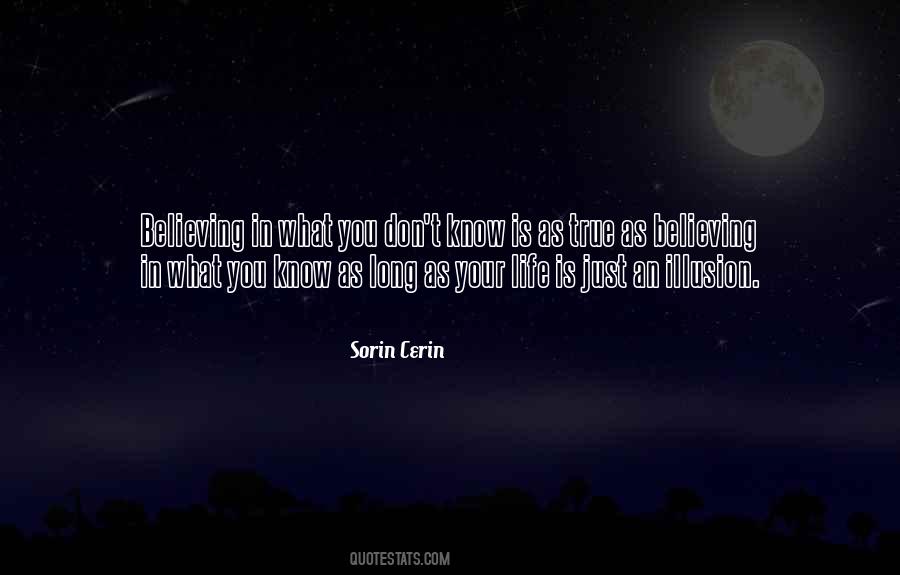 Illusion Life Quotes #223635